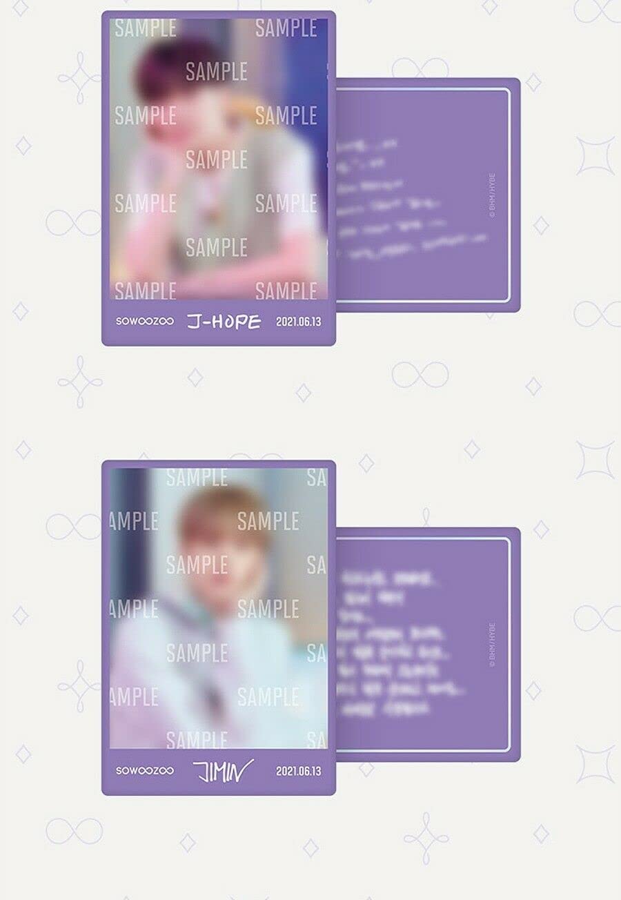 Amazon.com: BTS 2021 MUSTER SOWOOZOO Mini Photo Card Set ( Incl